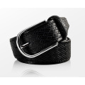 TOP 10 Fábrica Venda! Popular cinto de couro trançado Couro Fashion Man PU Belt